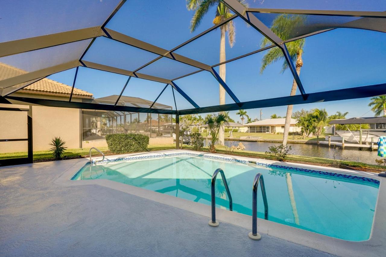 Waterfront Cape Coral Home With Private Pool! Екстериор снимка