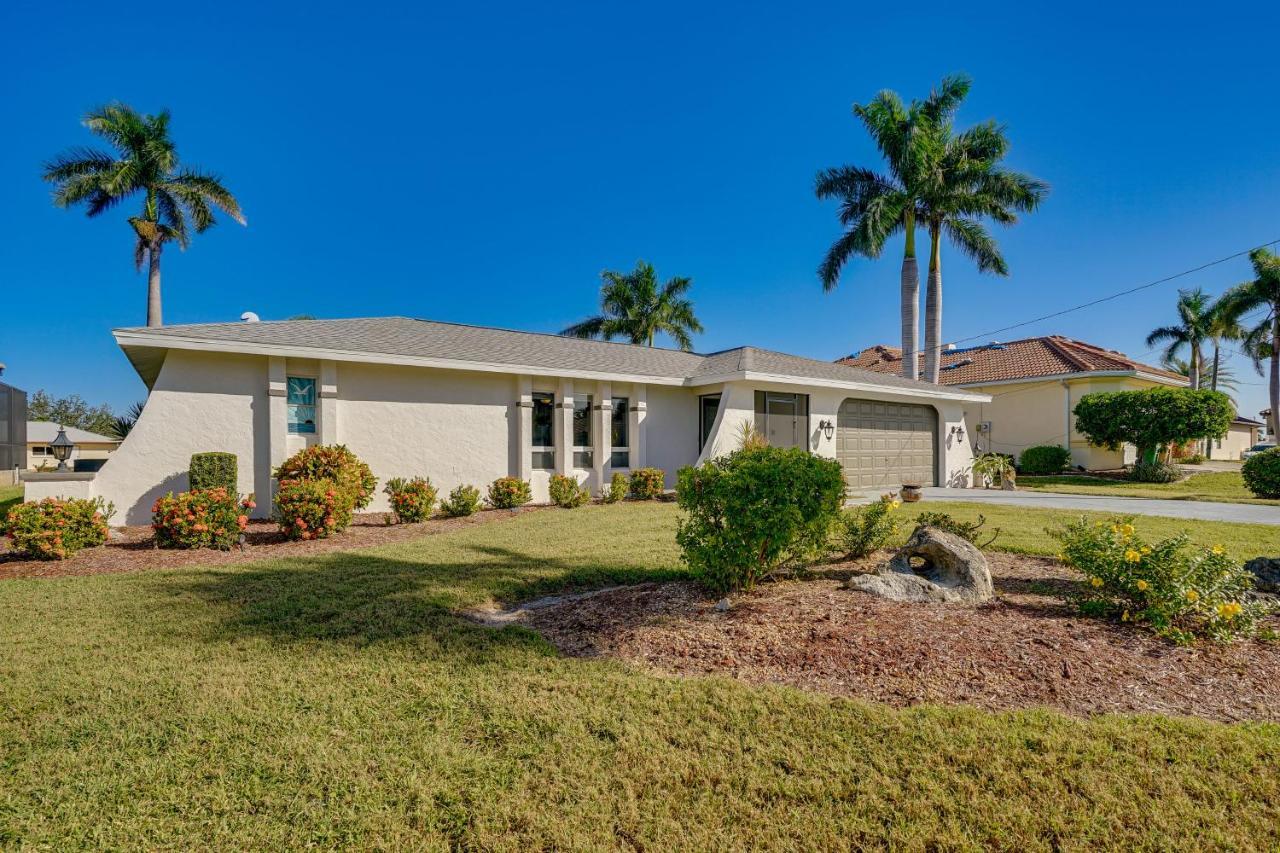 Waterfront Cape Coral Home With Private Pool! Екстериор снимка